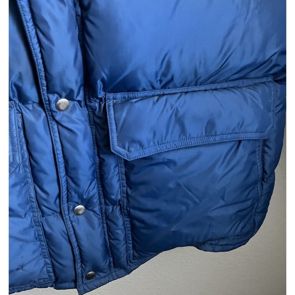 Vintage EMS Eastern Mountain Sports Men's L Goose Down Puffer Jacket -NO Hood - Picture 4 of 16